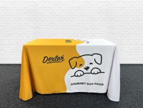 4 feet custom printed tablecloth