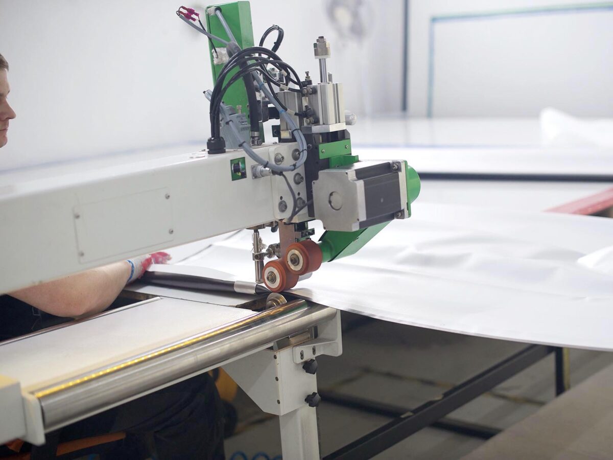 PVC Banner Finishing