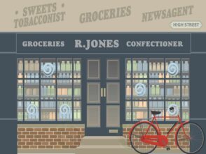 Grocers Dementia Wall Mural