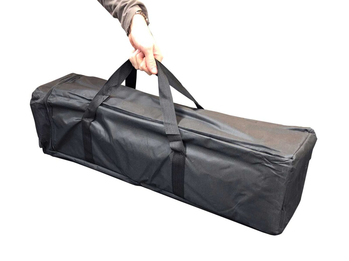 Display stand frame bagged