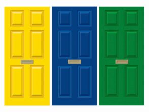 Old Style Dementia Door Wrap